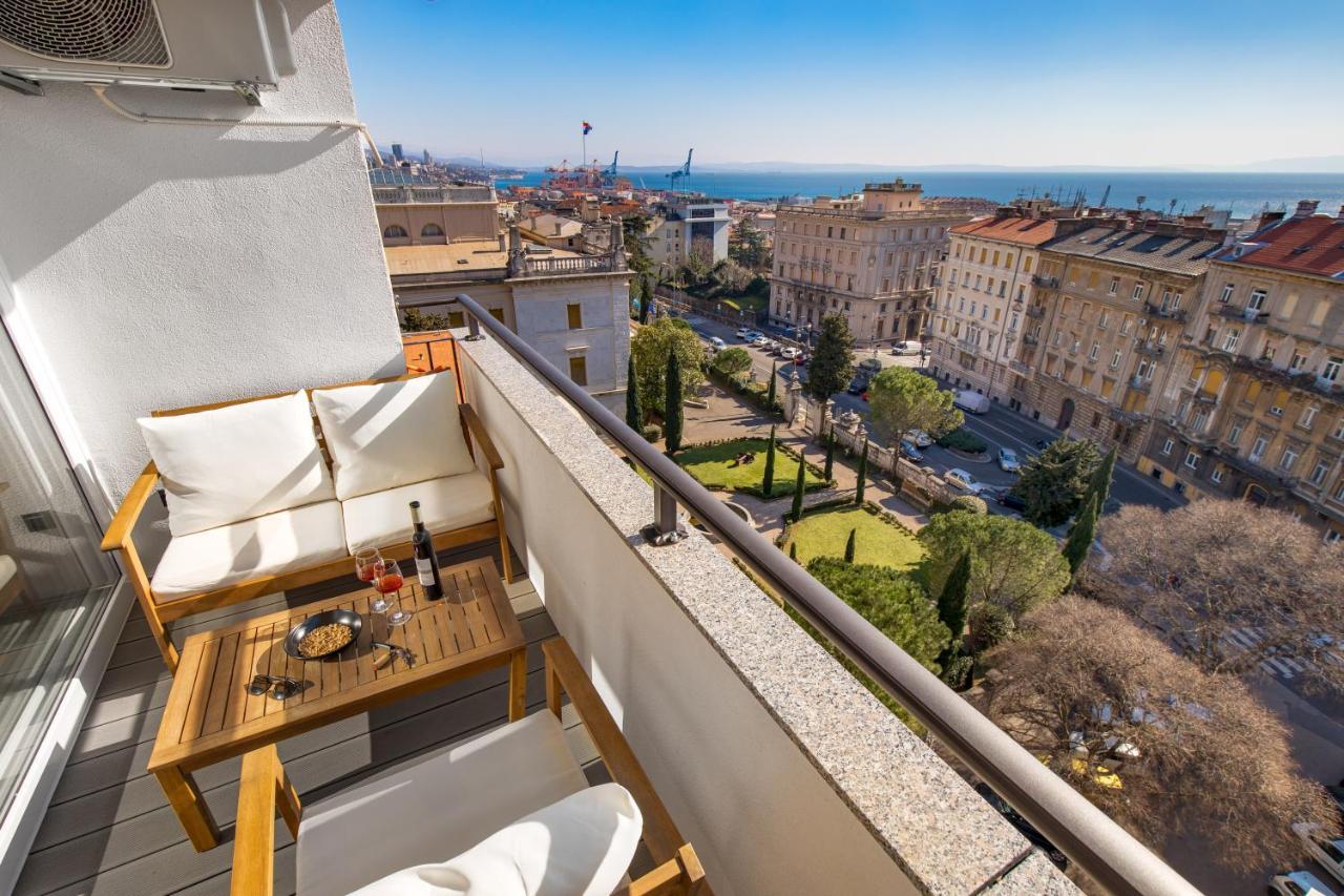 Ferienwohnung Aenei Delux Rijeka Exterior foto
